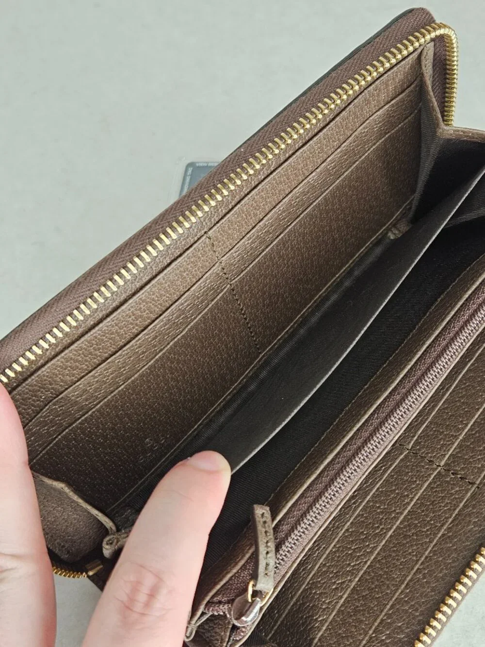 Gucci GG Supreme Canvas Ophidia Long Wallet Zippy Organizer - Picture 10 of 13